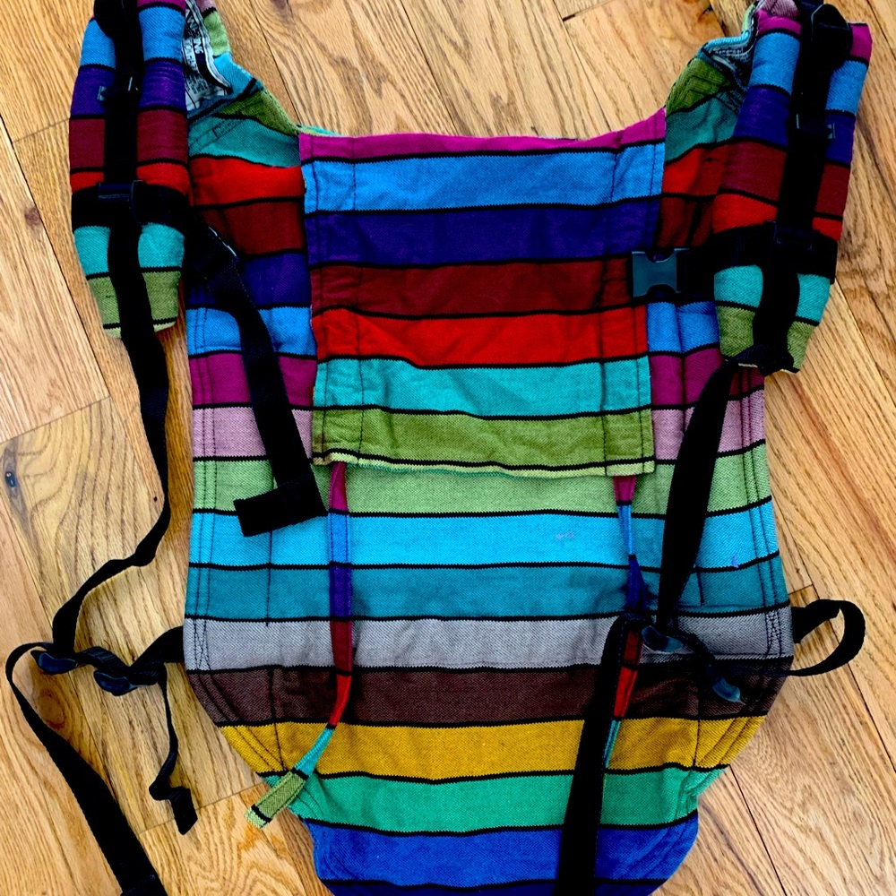 Lenny Lamb Gorgeous Onbuhimo Baby Toddler Carrier Rainbow